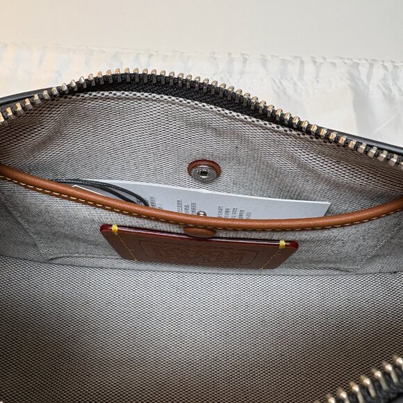 Coach Waverly Bag in Loved Leather (Black) - Picture 7 of 9